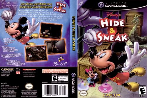 Disney's Hide & Sneak (Europe) (En,Fr,De,Es,It) Cover - Click for full size image